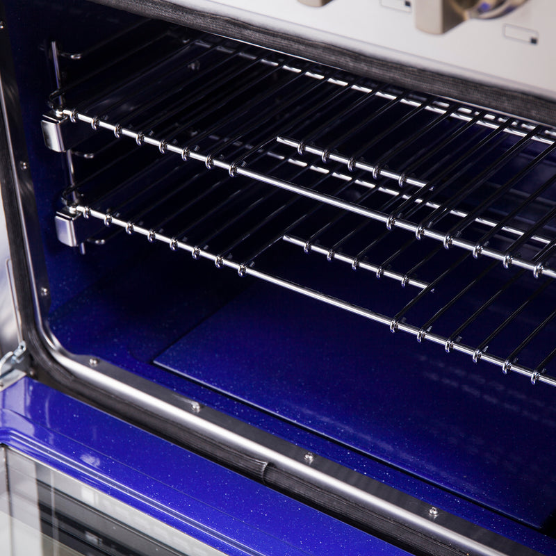 Load image into Gallery viewer, Forno Massimo 60-Inch Freestanding Dual Fuel Range, 10 Burners, Double Convection Ovens
