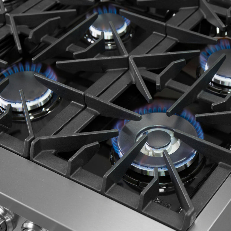 Load image into Gallery viewer, Forno Galiano 60-Inch Freestanding Dual Fuel Range, 10 Burners, Double Convection Ovens
