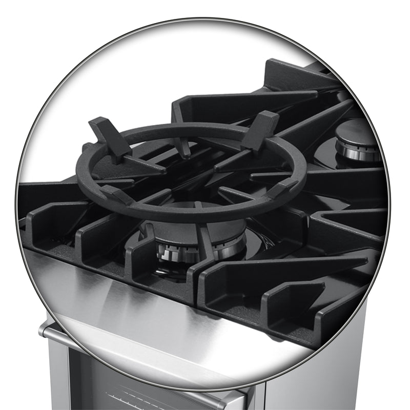 Load image into Gallery viewer, Forno Lazio 30-Inch Freestanding Dual Fuel Range, 4 Burners, True Convection Oven
