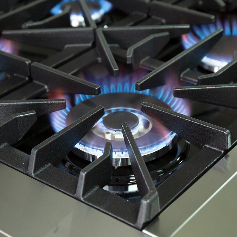 Load image into Gallery viewer, Forno Galiano 36-Inch Freestanding Gas Range, Stainless Steel, 6 Burners, Energy Efficient
