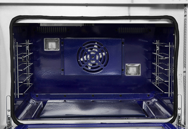 Load image into Gallery viewer, Forno Capriasca 30-Inch Freestanding Gas Range, 4 Burners, True Convection Oven
