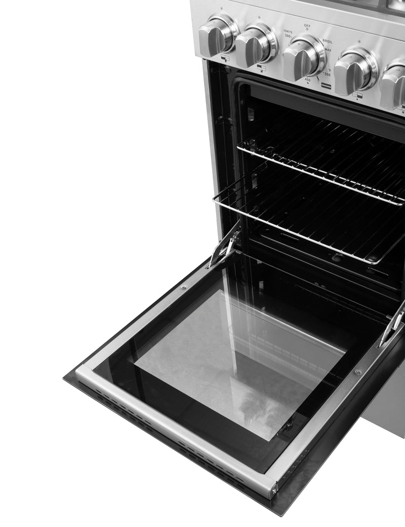 Load image into Gallery viewer, Forno Lamazze 20-Inch Freestanding Gas Range, Compact Design, Energy Efficient
