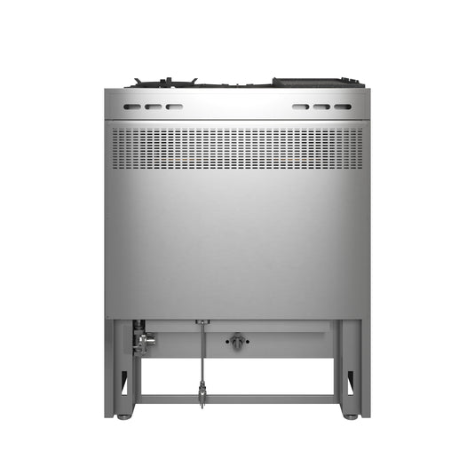 Forno Lazio 30-Inch Freestanding Gas Range, 4 Burners, Convection Oven, Energy Efficient