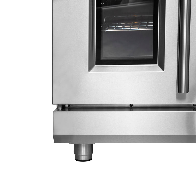 Load image into Gallery viewer, Forno Massimo 48-Inch Freestanding French Door Gas Range, 8 Burners, Convection Oven, Energy Efficient
