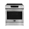 Forno Donatello Espresso 30-Inch, Stainless Steel Slide-In Induction Range - FFSIN0905-30