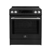 Forno Donatello Espresso 30-Inch, Black Slide-In Induction Range - FFSIN0905-30BLK