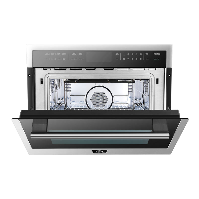 Load image into Gallery viewer, Forno Oliena 24-Inch Compact Oven and 1000 Watt Microwave, 1.6 cu.ft, Convection Oven
