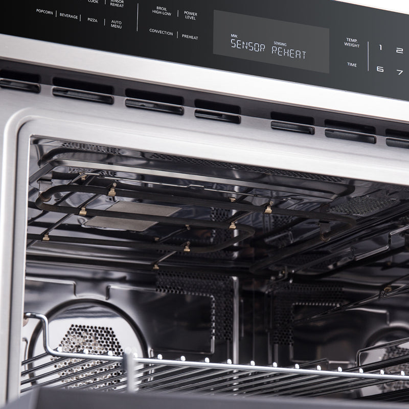 Load image into Gallery viewer, Forno Oliena 30-Inch, Stainless Steel Compact Oven and Microwave - FMWDR3093-30
