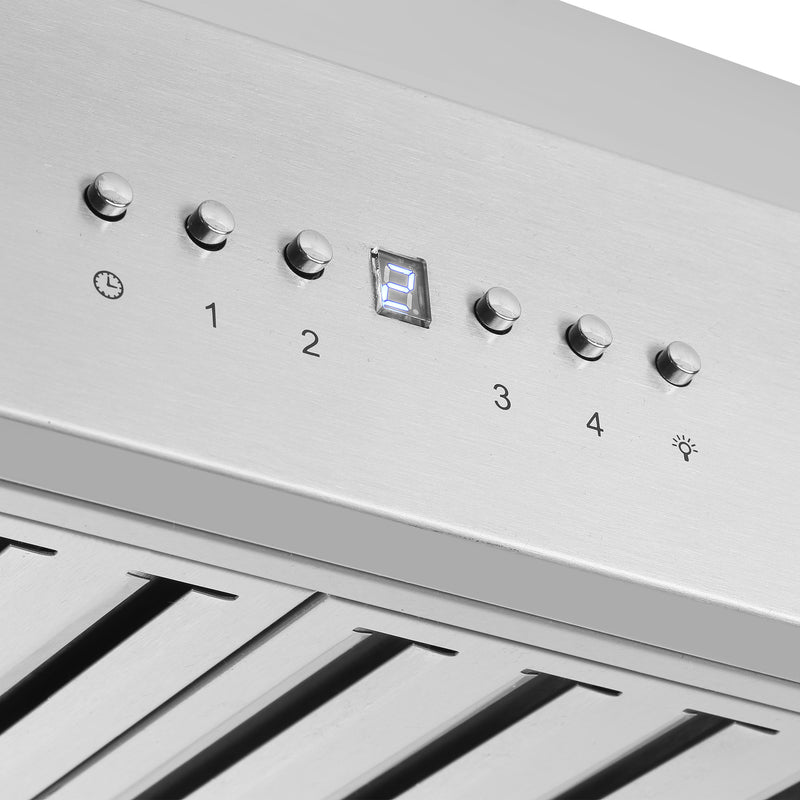 Load image into Gallery viewer, Forno Coppito 48-Inch Island Range Hood, Stainless Steel, LED Lighting, Adjustable Fan Speeds
