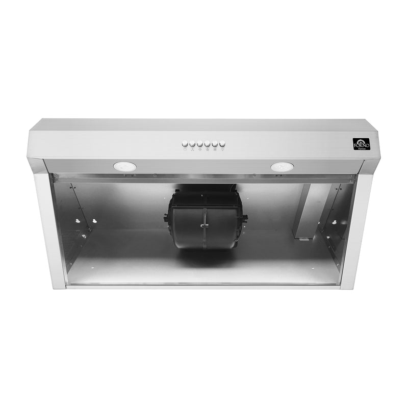 Load image into Gallery viewer, Forno Bari Espresso 30-Inch, Stainless Steel Under Cabinet Range Hood - FRHUC5255-30
