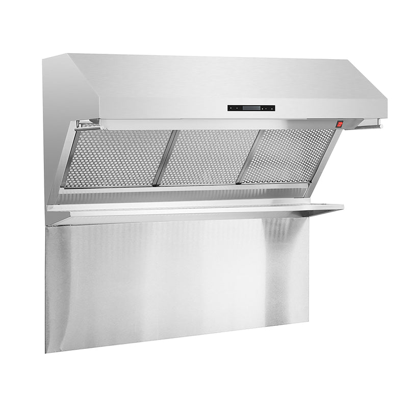 Load image into Gallery viewer, FORNO Premium 3-Piece Kitchen Bundle - FORNO Galiano 48&quot; Freestanding Dual Fuel Range, FORNO Rizzuto 60&quot; W. Dual Combo Convertible Refrigerator, FORNO 48&quot; Wall Mount Range Hood - FBDL-017-02US
