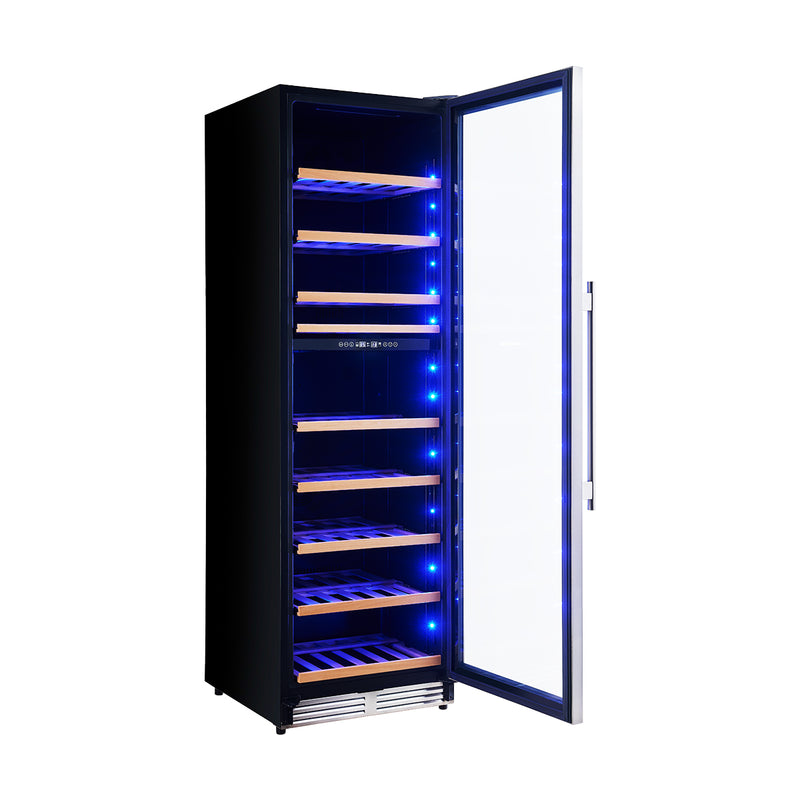 Load image into Gallery viewer, Forno Avellino 24-Inch Dual Zone Wine Cooler, 16 cu.ft, Adjustable Temperature Zones, Stainless Steel
