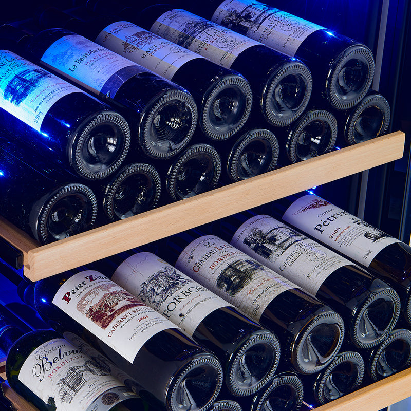 Load image into Gallery viewer, Forno Avellino 24-Inch Dual Zone Wine Cooler, 16 cu.ft, Adjustable Temperature Zones, Stainless Steel
