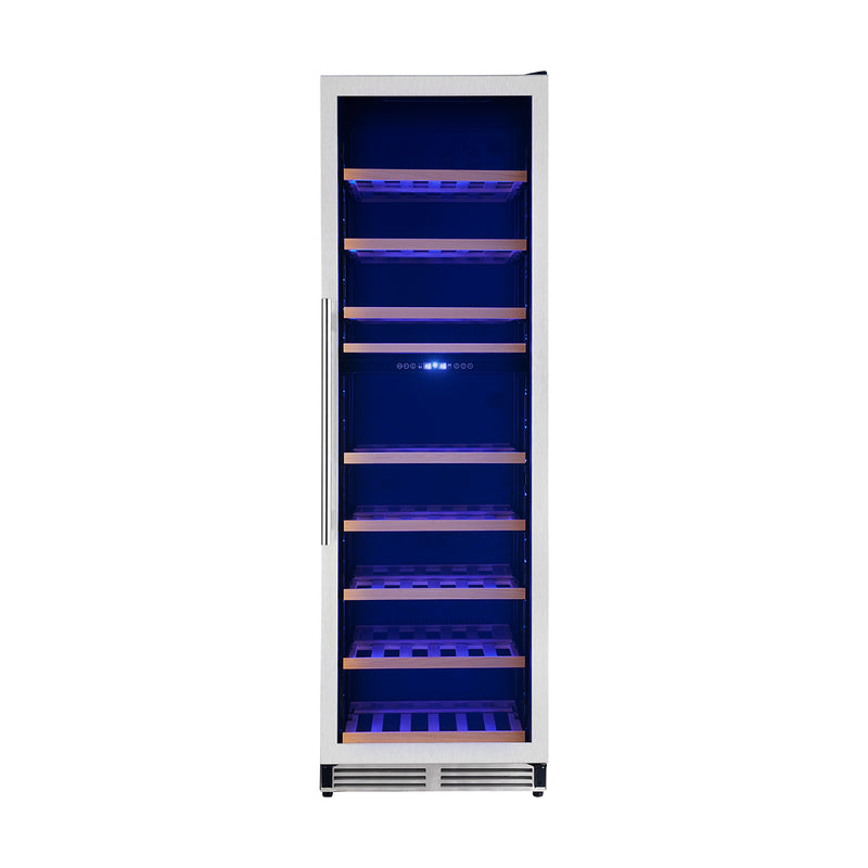 Load image into Gallery viewer, Forno Avellino 24-Inch Dual Zone Wine Cooler, 16 cu.ft, Adjustable Temperature Zones, Stainless Steel
