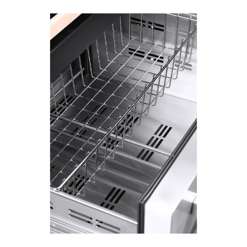 Load image into Gallery viewer, Forno Capraia 30-Inch Triple Temperature Zone Wine Cooler, Up to 144 Bottles, Two Refrigerated Drawers, Adjustable Temperature Zones

