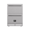 Forno Como 24-Inch, Stainless Steel Indoor Outdoor Drawer Refrigerator - FDROD1611-24S