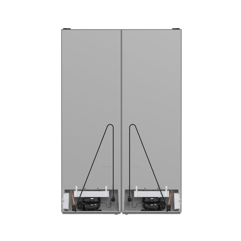 Load image into Gallery viewer, Forno Guardia 46.8-Inch Double Bottom Freezer Refrigerators, Total Capacity 21.6 cu.ft, ENERGY STAR Certified

