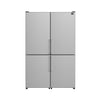 Forno Guardia 46.8-Inch, Stainless Steel Double Bottom Freezer Refrigerators - FFFFD1778-48