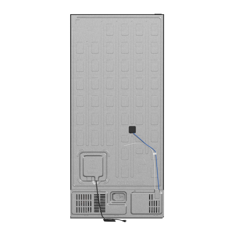 Load image into Gallery viewer, Forno Milano Espresso 31-Inch Black Bottom Freezer Refrigerator, 17.2 Cu. Ft., Energy-Efficient, No Frost, Built-In Ice Maker
