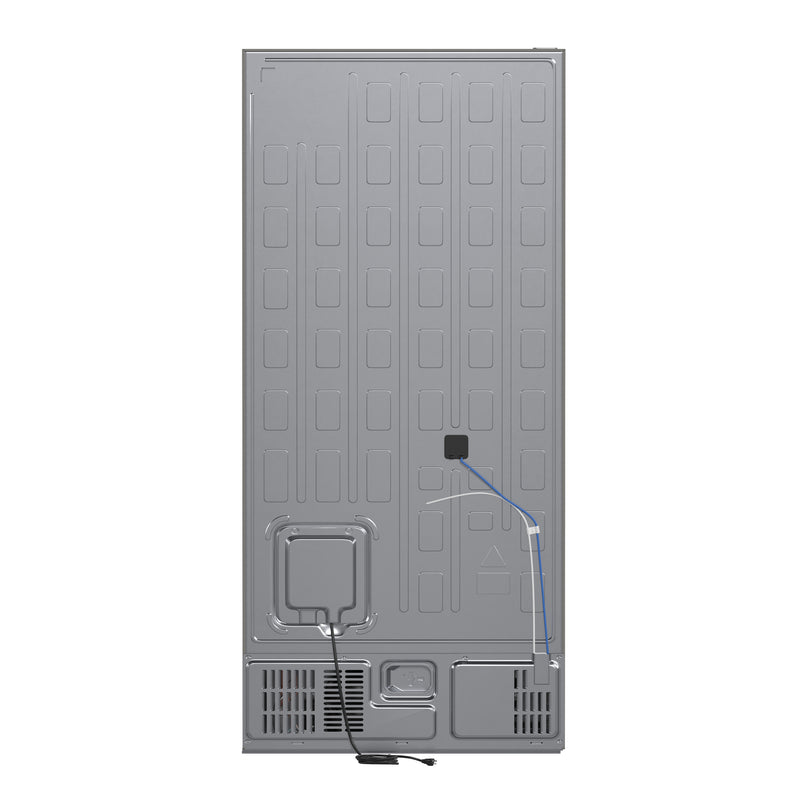 Load image into Gallery viewer, Forno Milano Espresso 31-Inch Stainless Steel Bottom Freezer Refrigerator, 17.2 cu.ft., Built-In Ice Maker, ENERGY STAR
