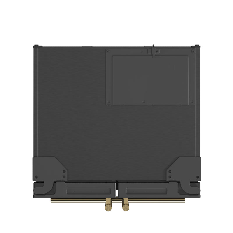 Load image into Gallery viewer, Forno Gallipoli Espresso 30-Inch Black French Door Refrigerator, Bottom Freezer, 17.5 Cu. Ft., No Frost, Ice Maker
