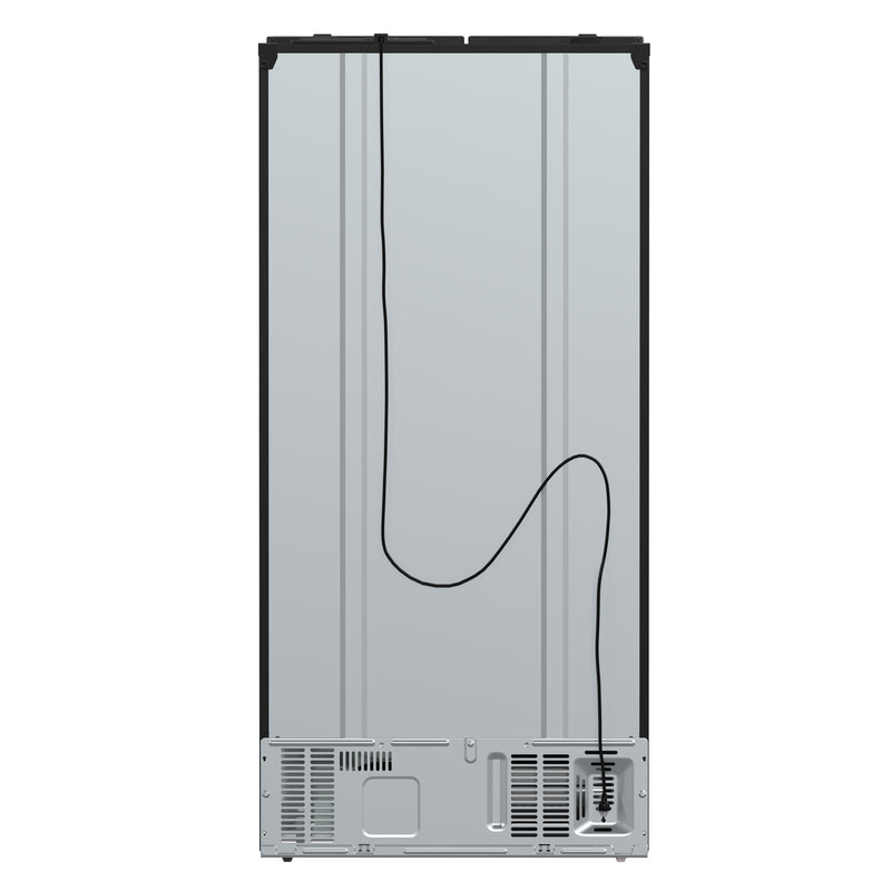 Load image into Gallery viewer, Forno Salerno Espresso 33-Inch Black Side-by-Side Refrigerator, 15.6 Cu. Ft., Energy-Efficient, No Frost, Modern Design
