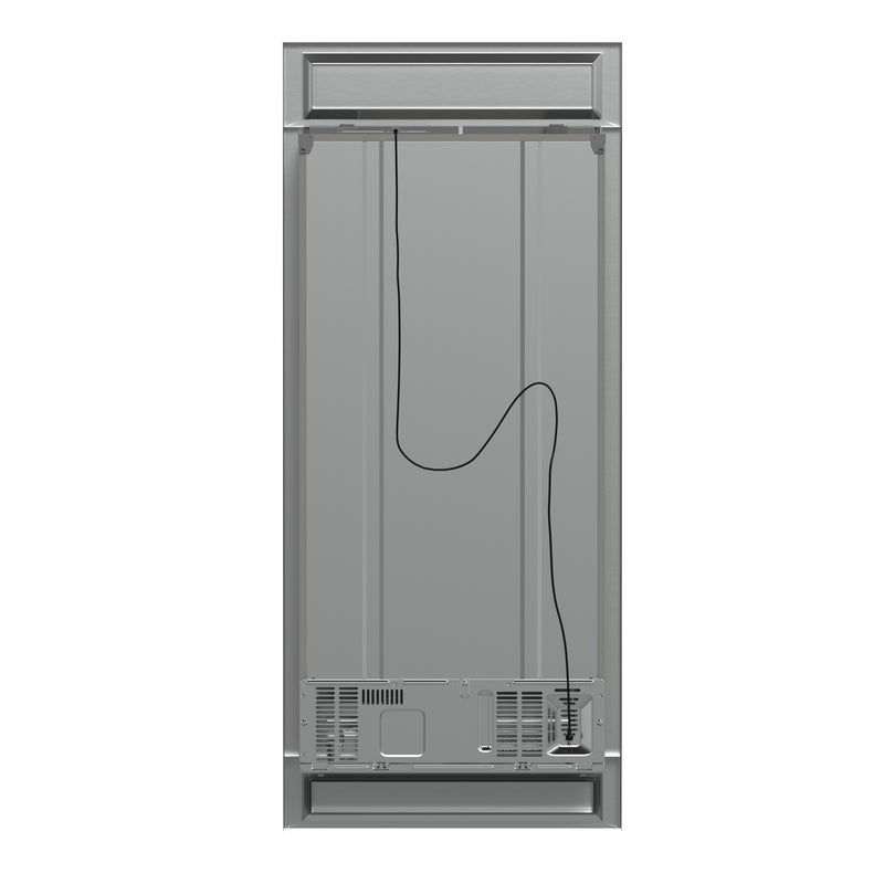 Load image into Gallery viewer, Forno Salerno 37-Inch Built-In Stainless Steel Refrigerator, 15.6 cu.ft, Modern Decorative Grill, ENERGY STAR Certified
