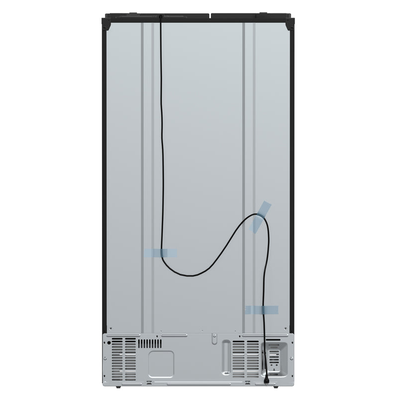 Load image into Gallery viewer, Forno Salerno Espresso 36-Inch Black Side-by-Side Refrigerator, 20 Cu. Ft., Frost-Free, Ice &amp; Water Dispenser, ENERGY STAR Certified
