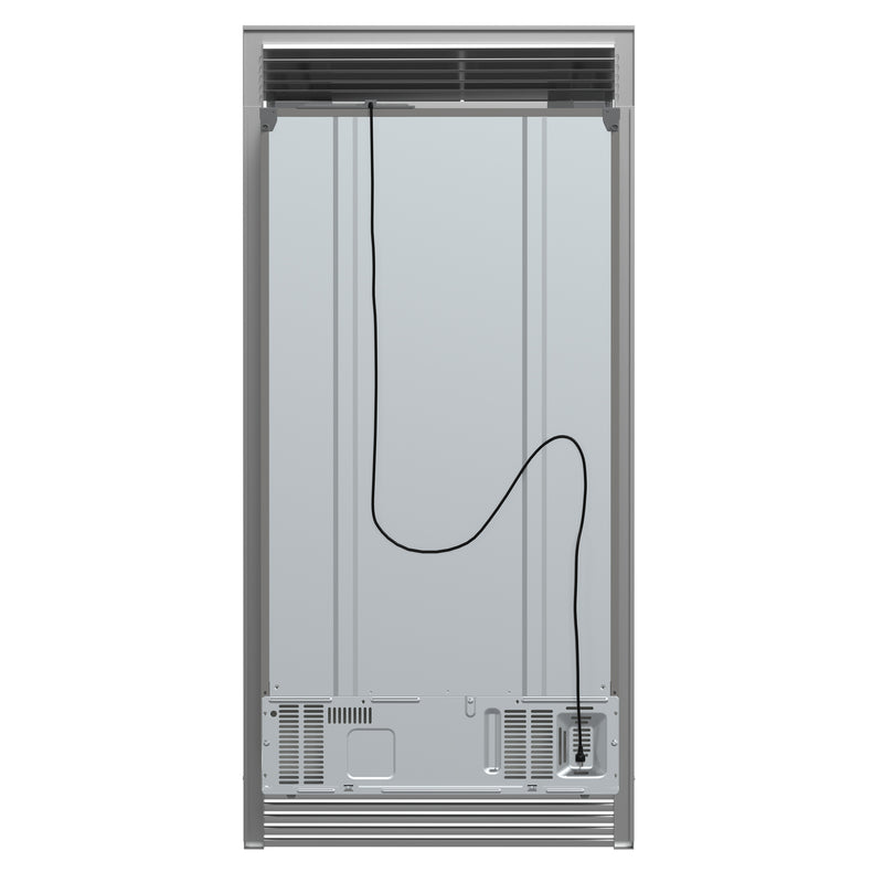 Load image into Gallery viewer, Forno Salerno 40-Inch Built-In Stainless Steel Refrigerator, 20 cu.ft, Decorative Grill, ENERGY STAR Certified
