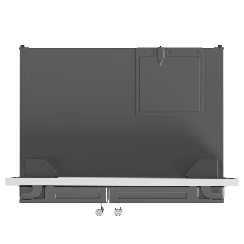 Load image into Gallery viewer, Forno Salerno 40-Inch Built-In Stainless Steel Refrigerator, 20 cu.ft, Decorative Grill, ENERGY STAR Certified

