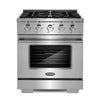 Cosmo Commercial-Style 30 inch, Stainless Steel Gas Range - COS-GRP304