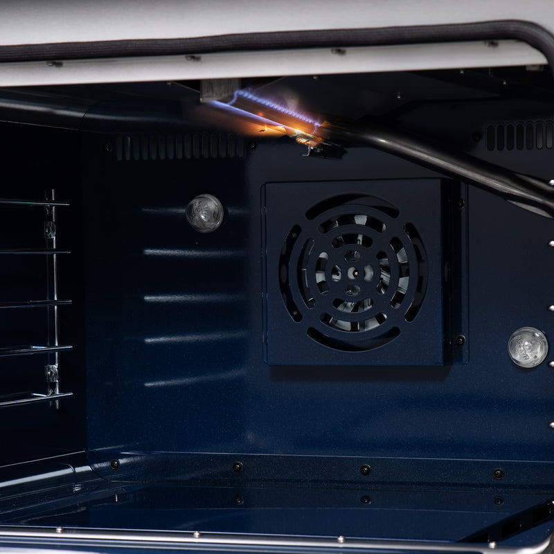 Load image into Gallery viewer, Forno Massimo 48-Inch, Black Freestanding Gas Range with 8 Burners - FFSGS6239-48BLK
