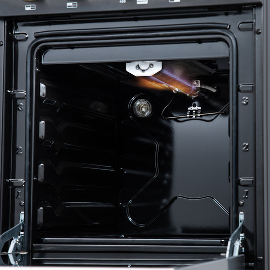 Forno Lamazze 20 Inch, Black Freestanding Gas Range - FFSGS6265-20BLK