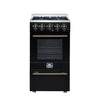 Forno Lamazze 20 Inch, Black Freestanding Gas Range - FFSGS6265-20BLK