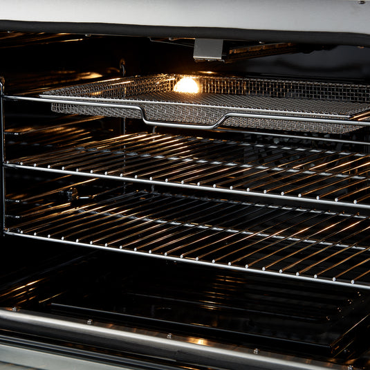 Forno Giovanni 30-inch, Black Gas Range with 5 Burners - FFSGS6274-30BLK