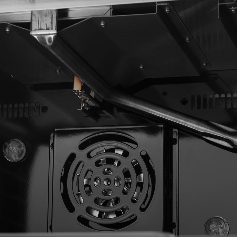 Load image into Gallery viewer, Forno Galiano 48&quot; Freestanding French Door Gas Range in Black
