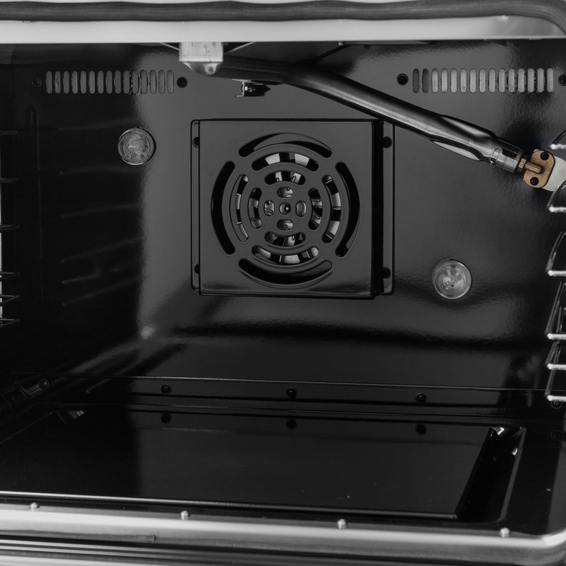 Load image into Gallery viewer, Forno Galiano 48&quot; Freestanding French Door Gas Range in Black
