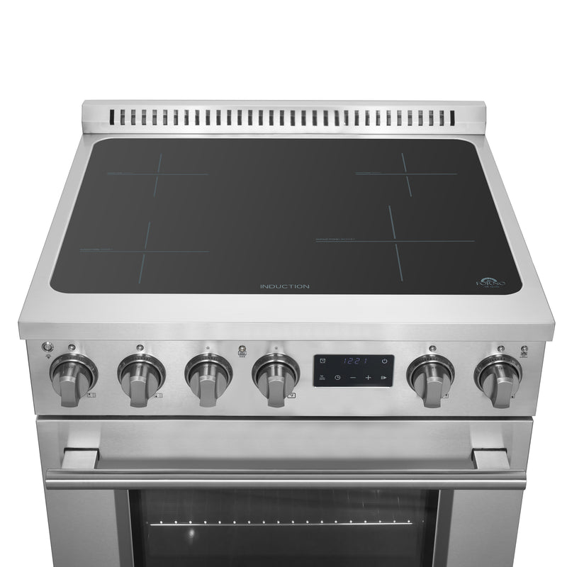Load image into Gallery viewer, Forno Torino 30 Inch, Stainless Steel Induction Range with Air Fry - FFSIN0936-30
