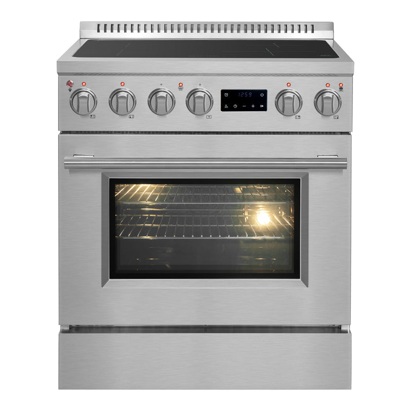 Load image into Gallery viewer, Forno Torino 30 Inch, Stainless Steel Induction Range with Air Fry - FFSIN0936-30
