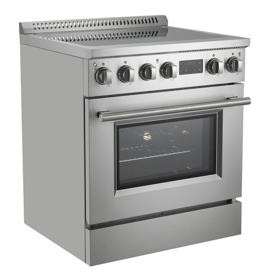 Forno Torino 30 Inch, Stainless Steel Induction Range with Air Fry - FFSIN0936-30