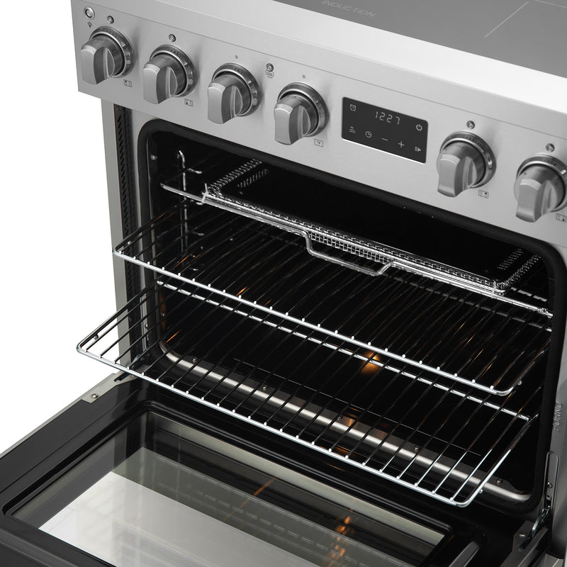 Load image into Gallery viewer, Forno Torino 30 Inch, Stainless Steel Induction Range with Air Fry - FFSIN0936-30
