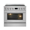 Forno Torino 36 Inch, Stainless Steel Induction Range with Air Fry - FFSIN0936-36