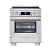 Forno Maximus 30 Inch, Stainless Steel Induction Range with Air Fryer - FFSIN0968-30