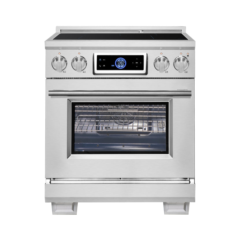 Load image into Gallery viewer, Forno Maximus 30 Inch, Stainless Steel Induction Range with Air Fryer - FFSIN0968-30
