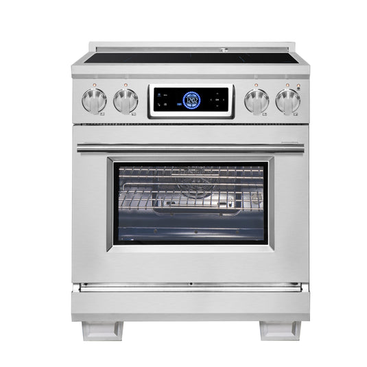 Forno Maximus 30 Inch, Stainless Steel Induction Range with Air Fryer - FFSIN0968-30