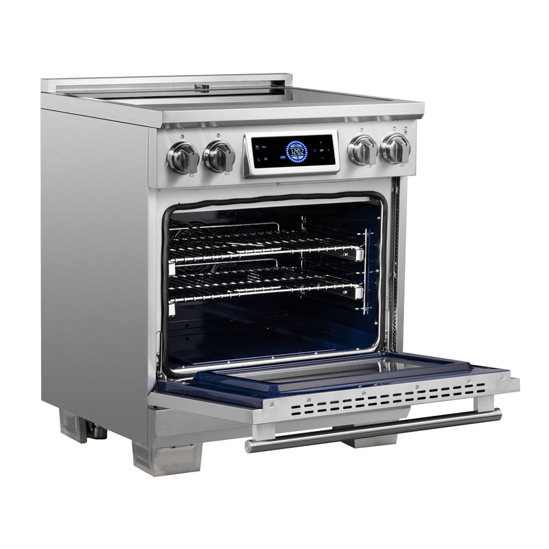 Load image into Gallery viewer, Forno Maximus 30 Inch, Stainless Steel Induction Range with Air Fryer - FFSIN0968-30
