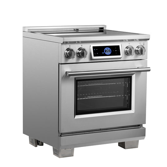 Forno Maximus 30 Inch, Stainless Steel Induction Range with Air Fryer - FFSIN0968-30