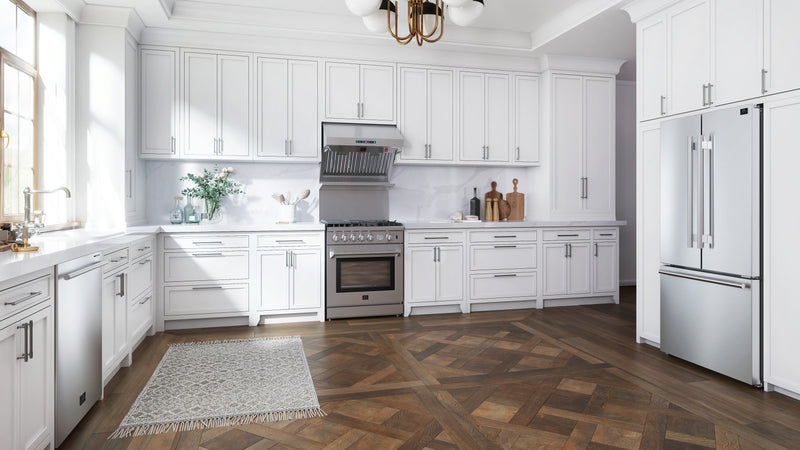 Load image into Gallery viewer, Forno Lazio 30-Inch Freestanding Gas Range, 4 Burners, Convection Oven, Energy Efficient
