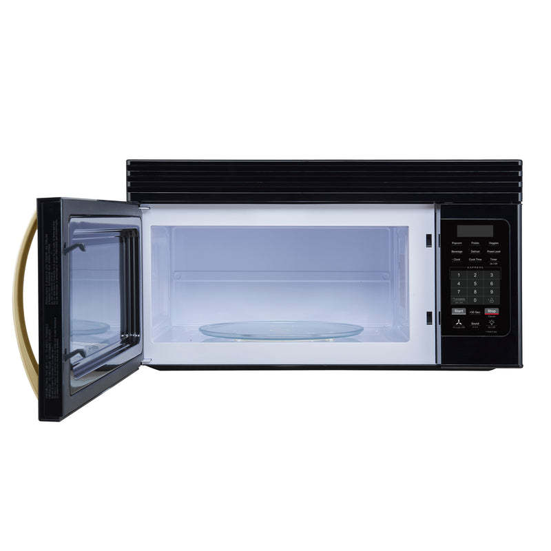 Load image into Gallery viewer, Forno Scalo 30-Inch, Black Over the Range Microwave - FOTR3007-30BLK
