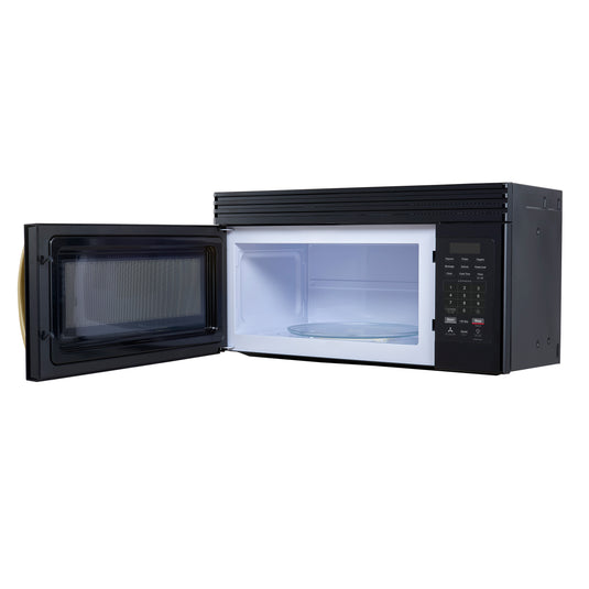 Forno Scalo 30-Inch, Black Over the Range Microwave - FOTR3007-30BLK